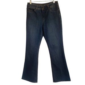 Code Blue Brigitte Boot‎ Cut Jeans size 10R Medium wash high rise